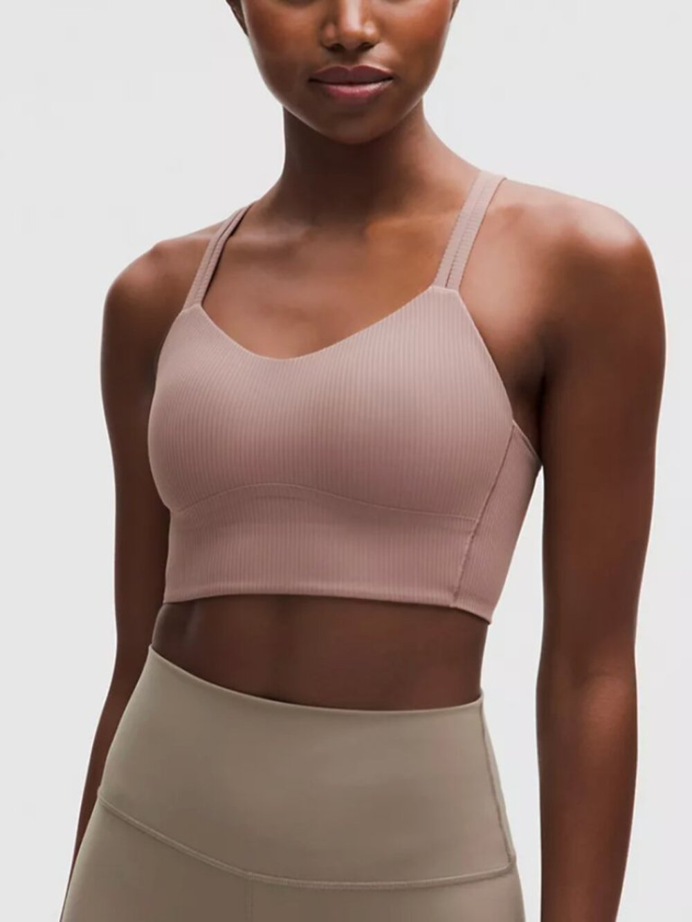 Lululemon Like a Cloud Ribbed Longline Bra